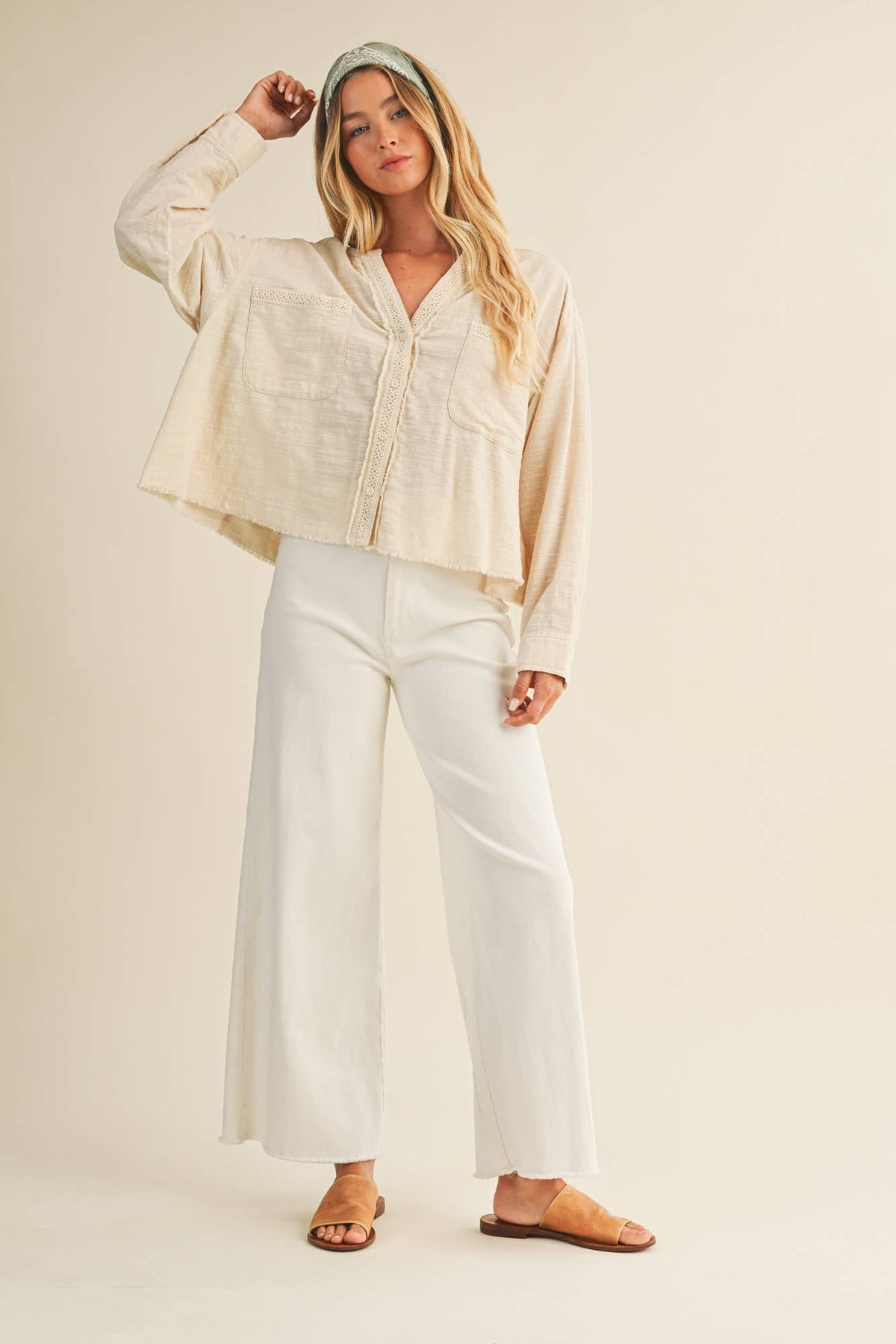 Lace Trim Shirt