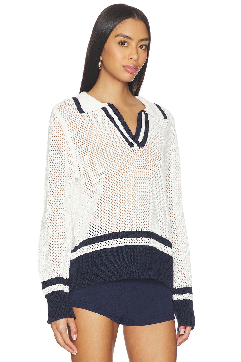 Polo Cropped Sweater