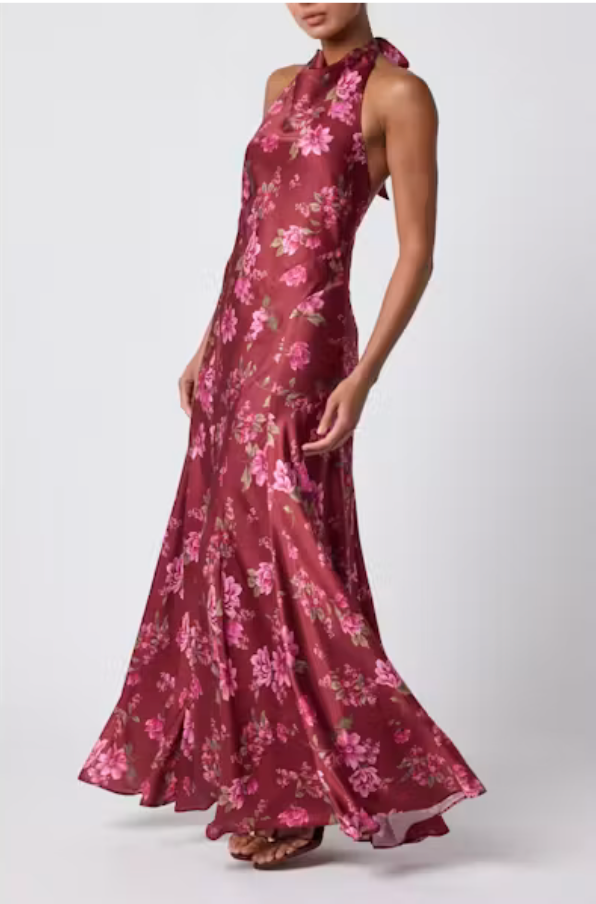 Doreen Halter Dress
