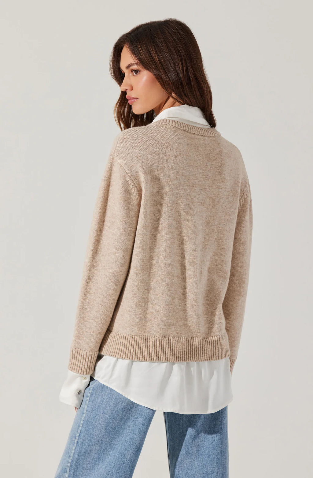 Mixed Media Sweater