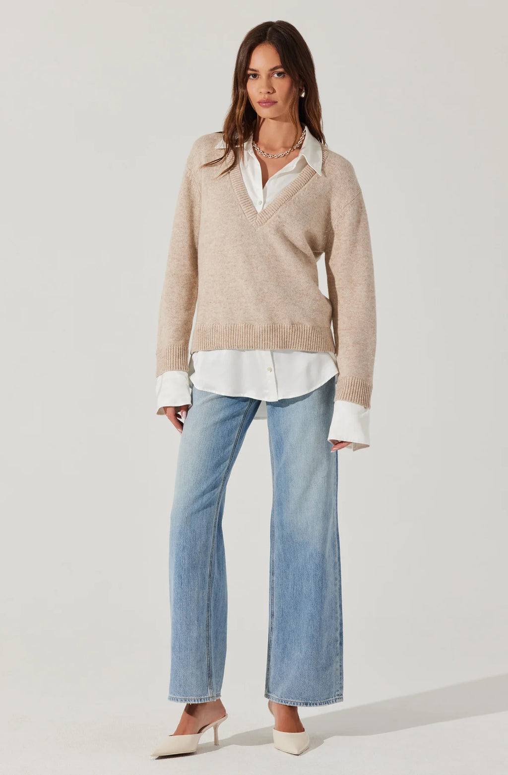 Mixed Media Sweater