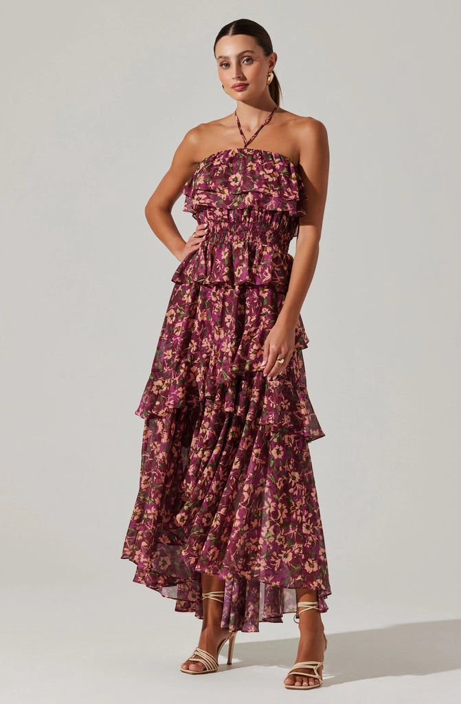 frankie maxi dress Reformation Frankie Silk Maxi Dress