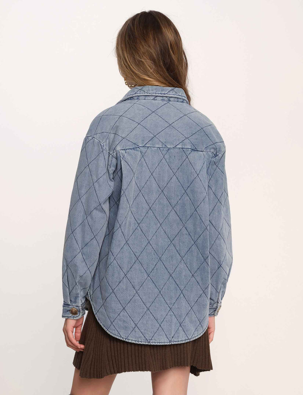 Mickey Denim Shacket