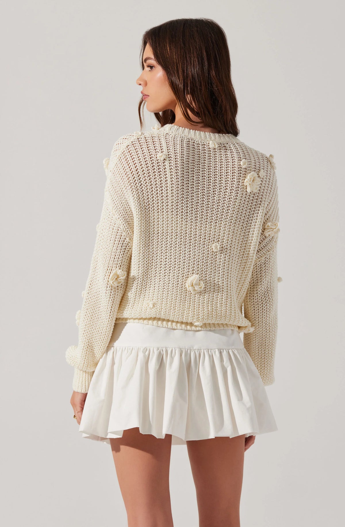 Hailey Crochet Sweater
