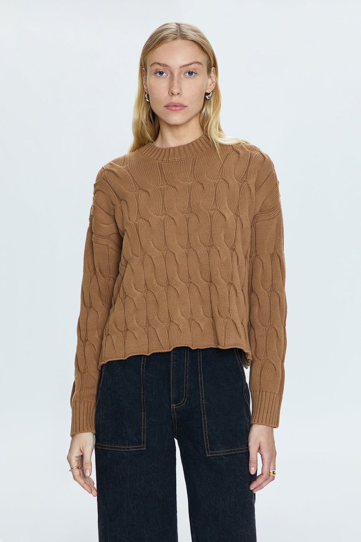 Carmel Cable Sweater