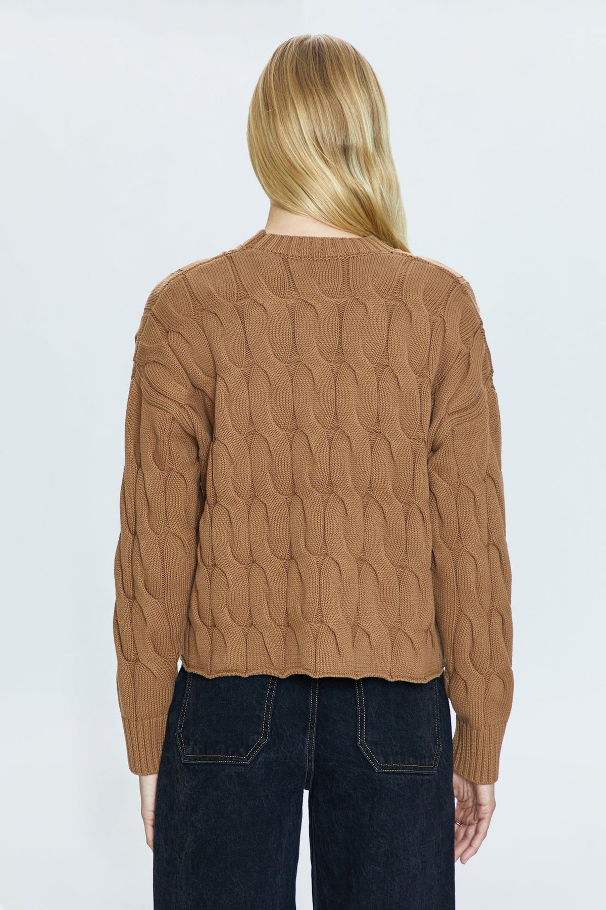 Carmel Cable Sweater