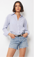 Drop Shoulder Button Down