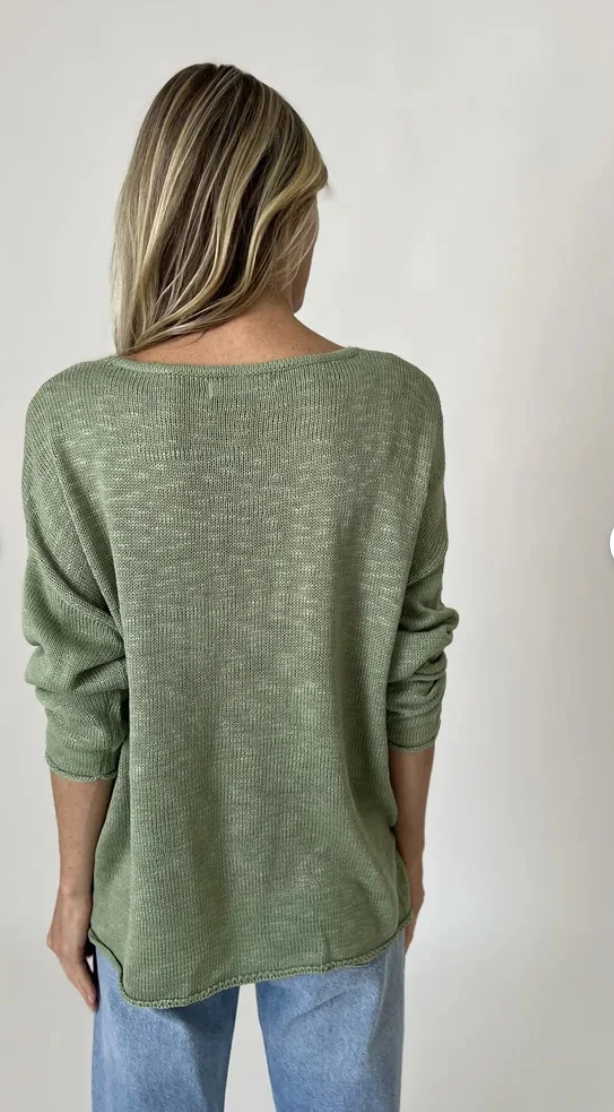 Green Lucky Top