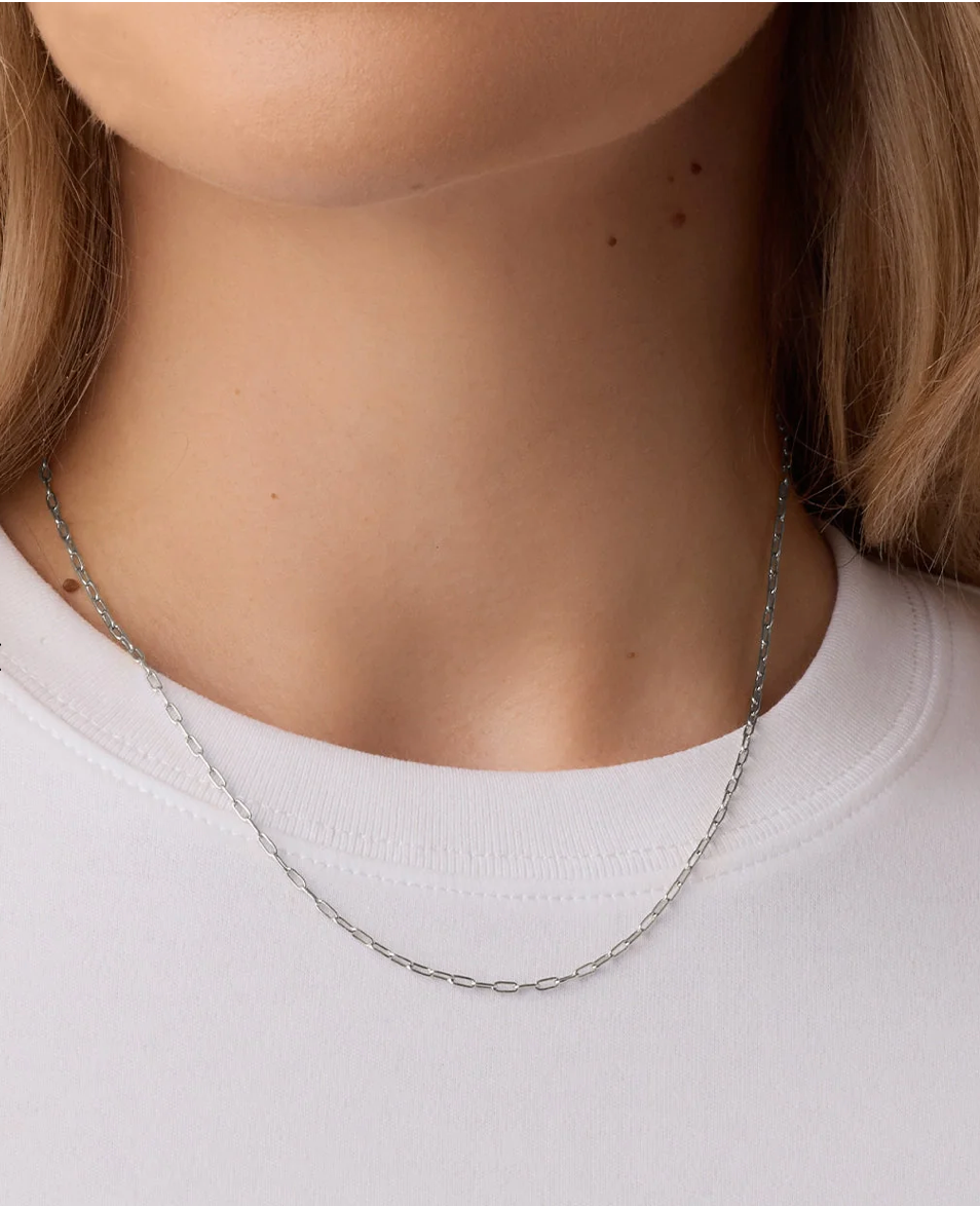 Parker Silver Necklace