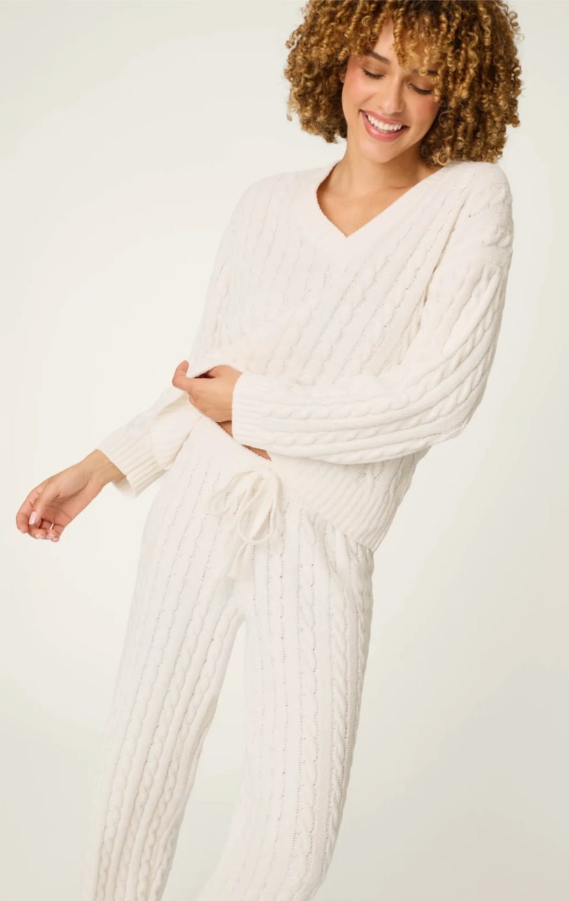 Cozy Chenille Lounge Set