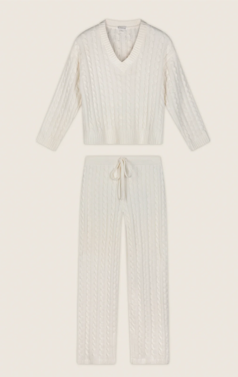Cozy Chenille Lounge Set