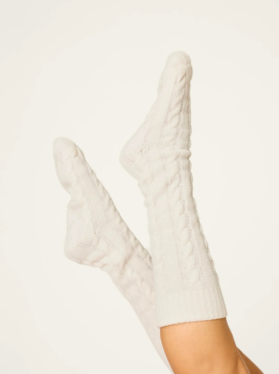 Socks Cable Crew