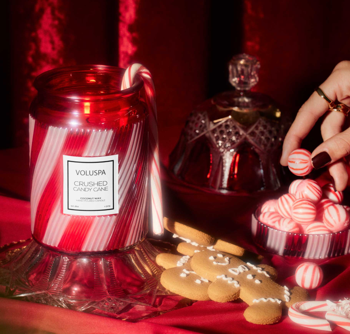 Crushed Candy Cane Large Jar