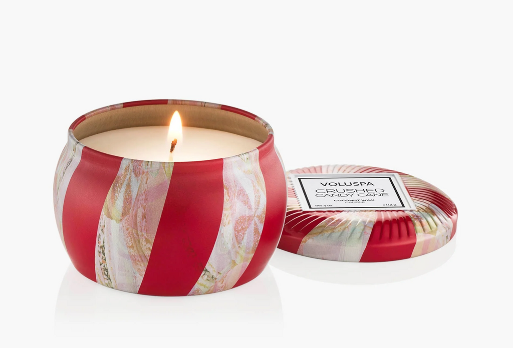 Crushed Candy Cane Mini Tin