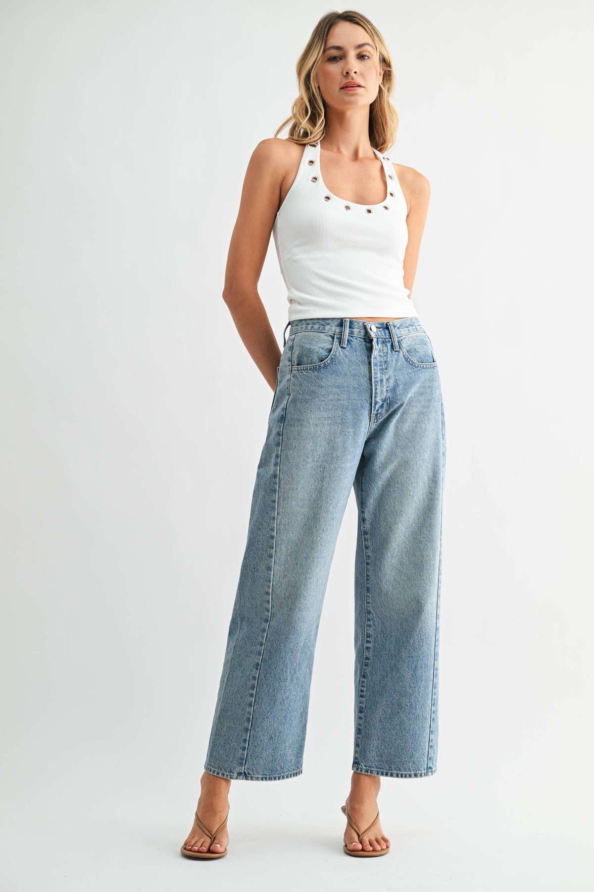 Barrel Jean Twist