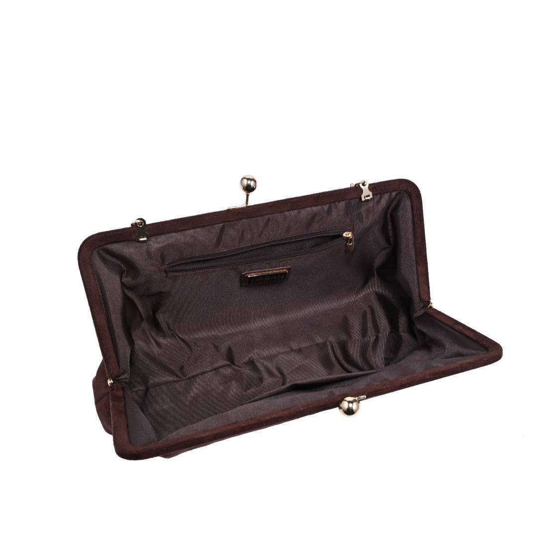 Kristin Suede Clutch