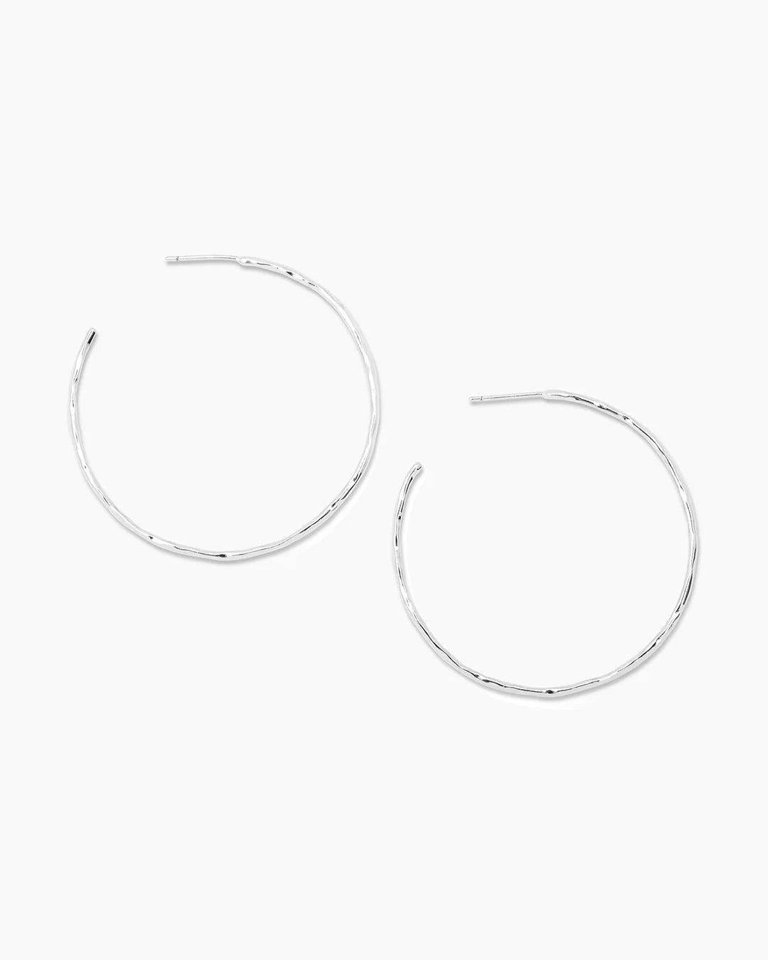 Taner Hoops - Silver