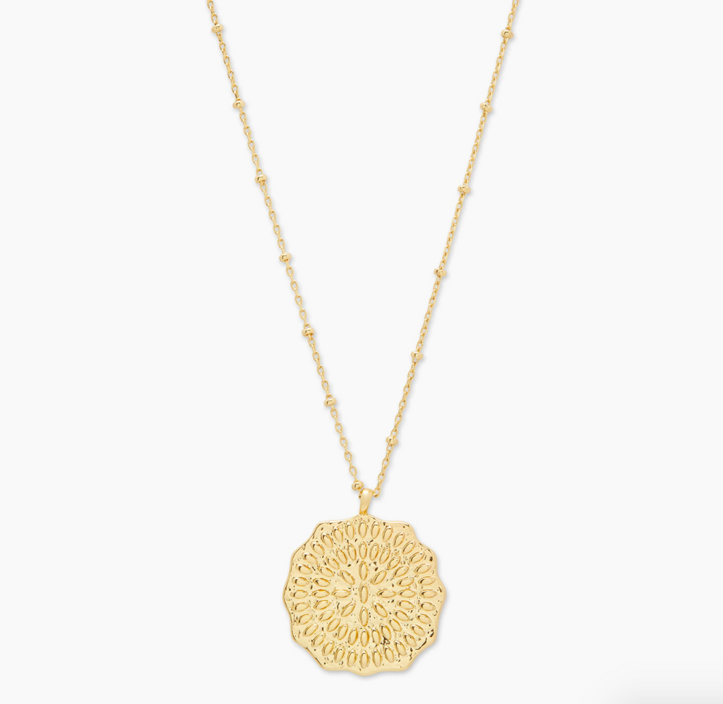 Mosaic Coin Necklace