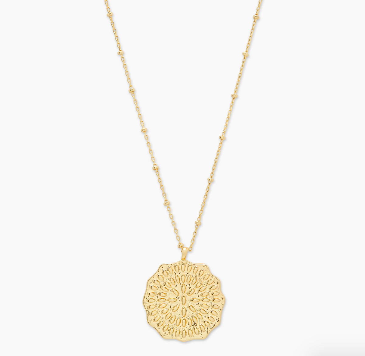 Mosaic Coin Necklace