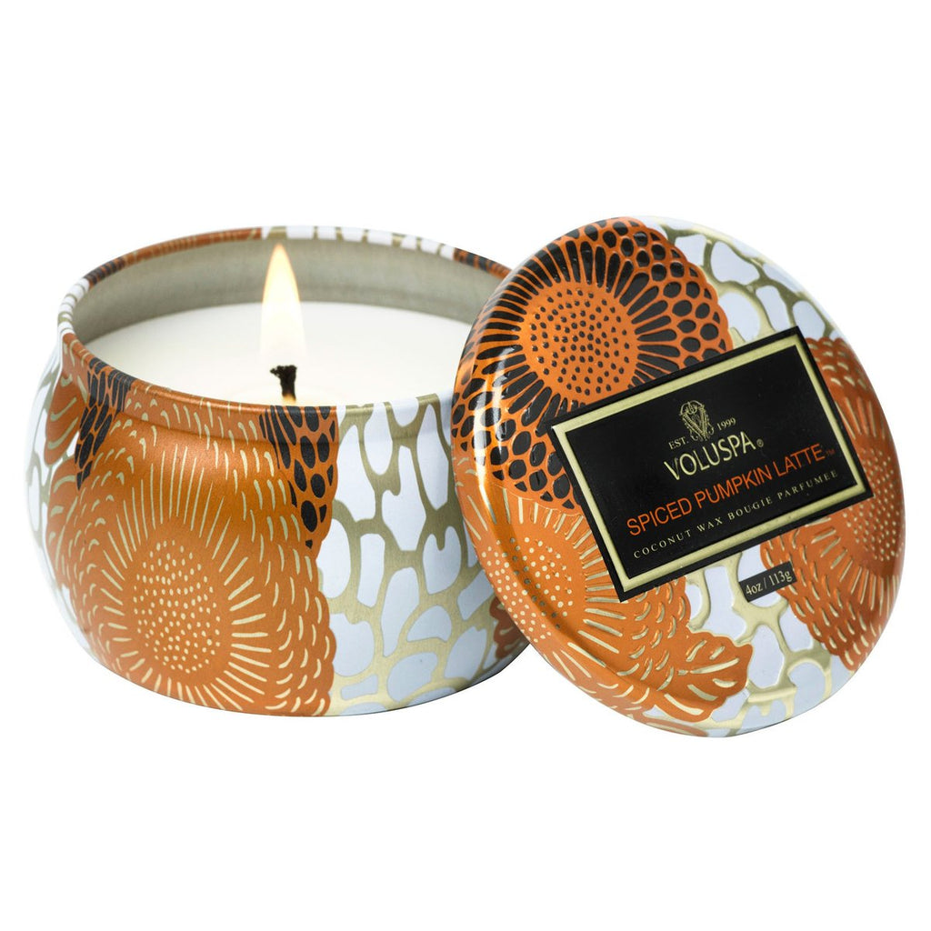 Voluspa Spiced Pumpkin Mini Tin